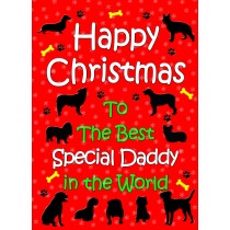 From The Dog  Christmas Card (Special Daddy, Red)