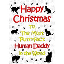 From The Cat Christmas Card (Human Daddy, White)