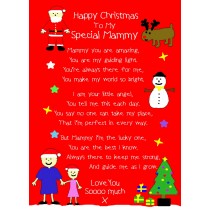 from The Kids Christmas Verse Poem Greeting Card (Special Mammy, from Daughter)