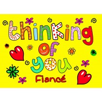 Thinking of You 'Fiance' Greeting Card