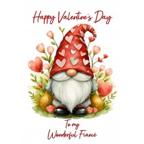 Valentines Day Card for Fiance (Gnome, Design 2)