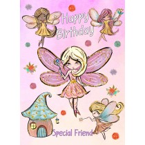 Birthday Card For Special Friend (Fairies, Princess)