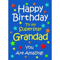 Grandad Birthday Card (Blue)