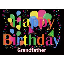 Happy Birthday 'Grandfather' Greeting Card