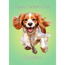 Chihuahua Dog Fathers Day Card For Grandpa
