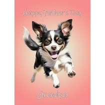 Dachshund Dog Fathers Day Card For Grandpa
