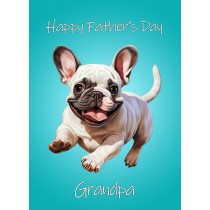 German Shepherd Dog Fathers Day Card For Grandpa