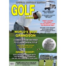 Golf Grandson Birthday Card Magazine Spoof