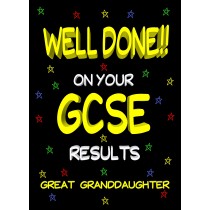 Congratulations GCSE Passing Exams Card For Great Granddaughter (Design 2)