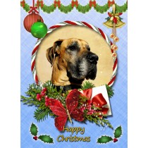 Great Dane Christmas Card