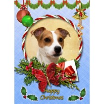 Jack Russell Christmas Card