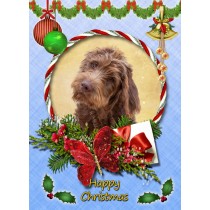 Labradoodle Christmas Card