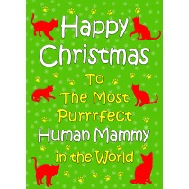 From The Cat Christmas Card (Human Mammy, Green)