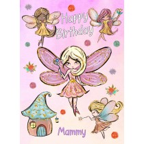 Birthday Card For Mammy (Fairies, Princess)
