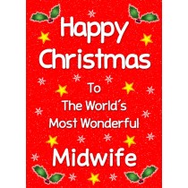 Christmas Greeting Card 'Midwife'