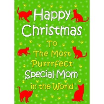From The Cat Christmas Card (Special Mom, Green)
