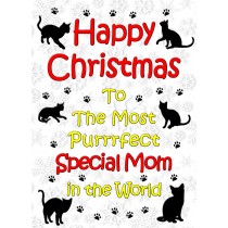 From The Cat Christmas Card (Special Mom, White)