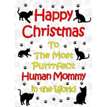 From The Cat Christmas Card (Human Mommy, White)