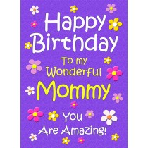 Mommy Birthday Card (Purple)