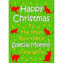 From The Cat Christmas Card (Special Mommy, Green)