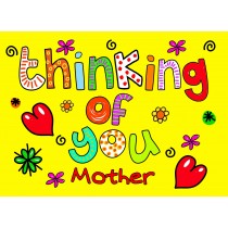 Thinking of You 'Mother' Greeting Card