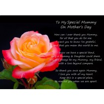 Mother's Day Poem Verse Landscape Greeting Card