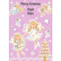 Angel Nan Christmas Card 'Merry Christmas'