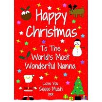 From The Grandkids Christmas Card (Nanna)