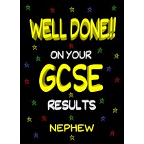 Congratulations GCSE Passing Exams Card For Nephew (Design 2)