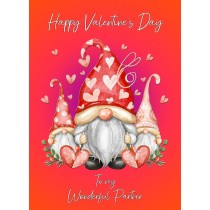 Valentines Day Card for Partner (Gnome, Design 4)