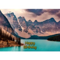Scenic Landscape Birthday Card