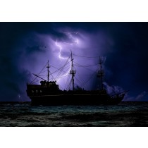 Ship/Boat Blank Landscape Card