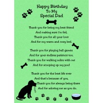 From the Dog Birthday Card (Green)