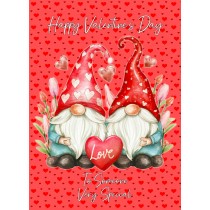 Valentines Day Card for Wonderful Someone (Gnome, Design 3)
