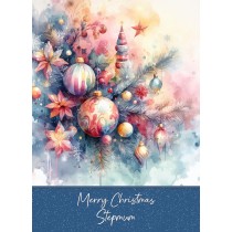Christmas Card For Stepmum (Scene)