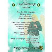 Taurus Horoscope Birthday Card