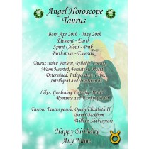 Personalised Taurus Horoscope Greeting Card