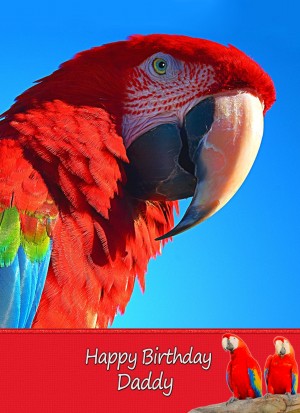Personalised Parrot Card