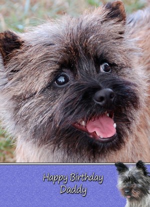 Personalised Cairn Terrier Card