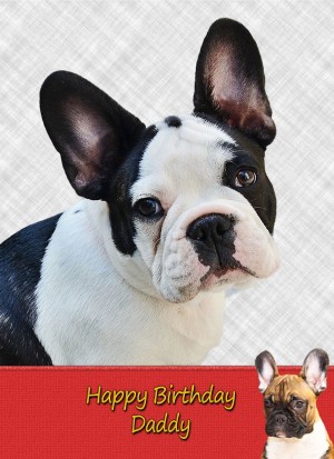Personalised French Bulldog Card