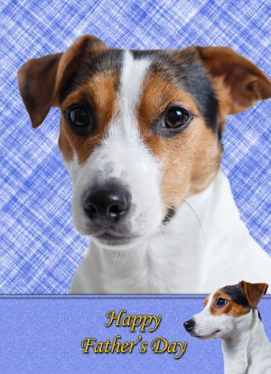 Jack Russell Father's Day Card