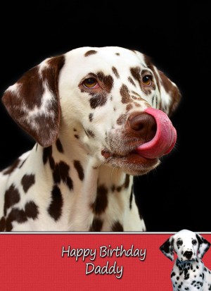 Personalised Dalmatian Card