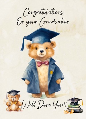 Congratulations On Your Graduation Greeting Card (Design 2)