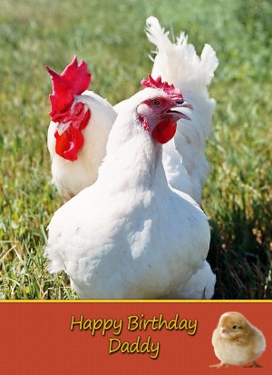 Personalised Chicken Card