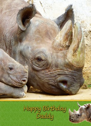 Personalised Rhino Card