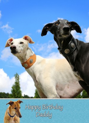 Personalised Greyhound Card