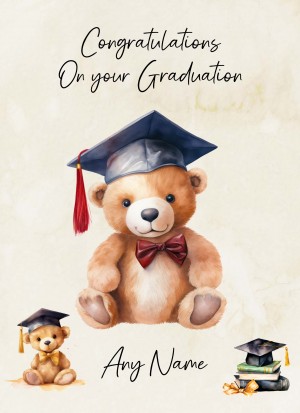 Personalised Congratulations On Your Graduation Greeting Card (Design 3)