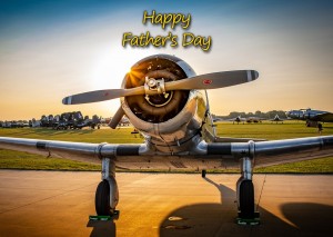 Aircraft Fathers Day Card