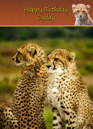 Personalised Cheetah Card