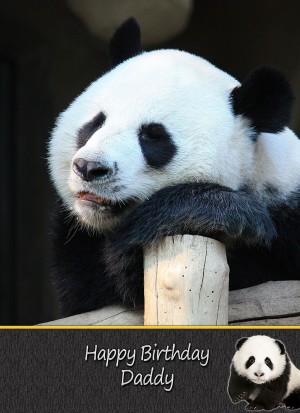 Personalised Panda Card